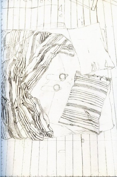 Взволнованное утро рисунок ручкой