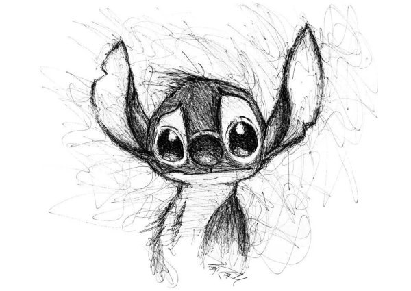 Мультяшные рисунки карандашом