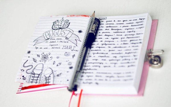 Тетради для ведения личного дневника