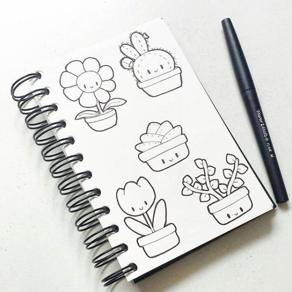 Маленькие рисунки для скетчбука