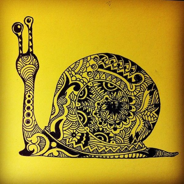 Узор улитка