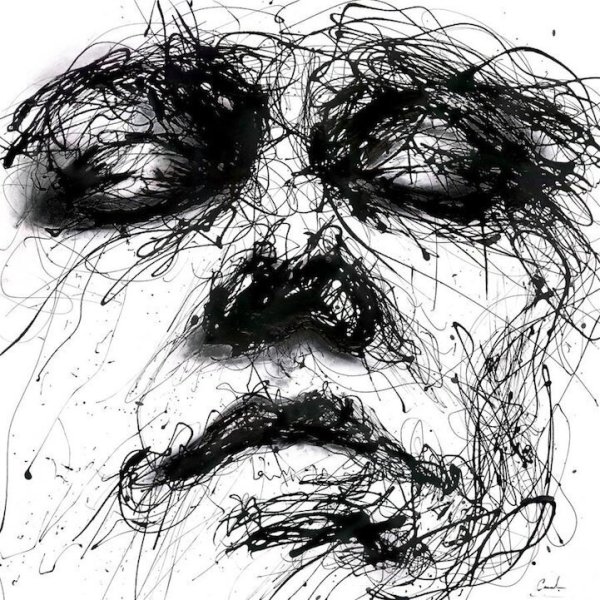 Современное искусство черно белое