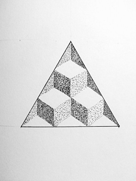 Оптические иллюзии ручкой