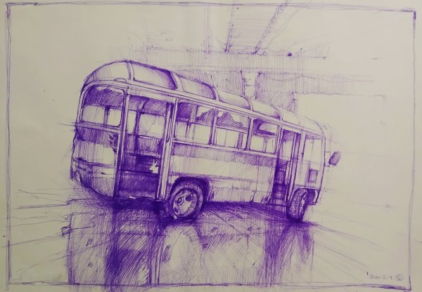 Автобус скетч