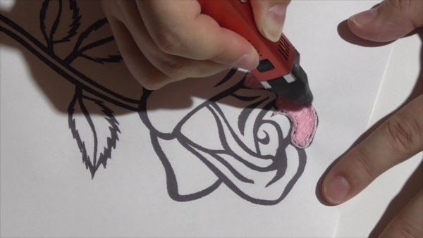 Витраж 3d ручка