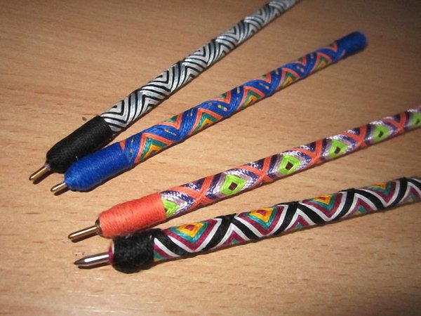 Плетеные ручки из проволоки