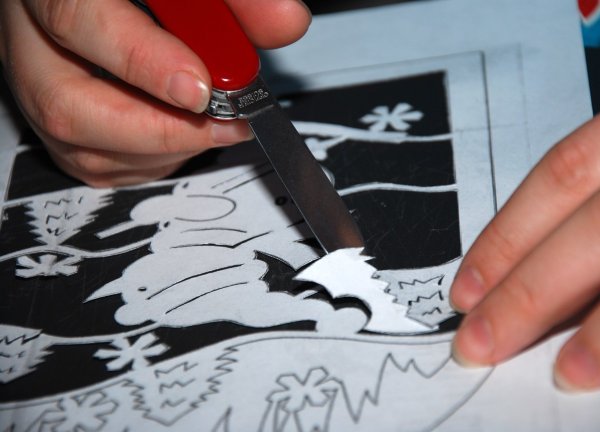 Трафареты для вырезания на бумаге