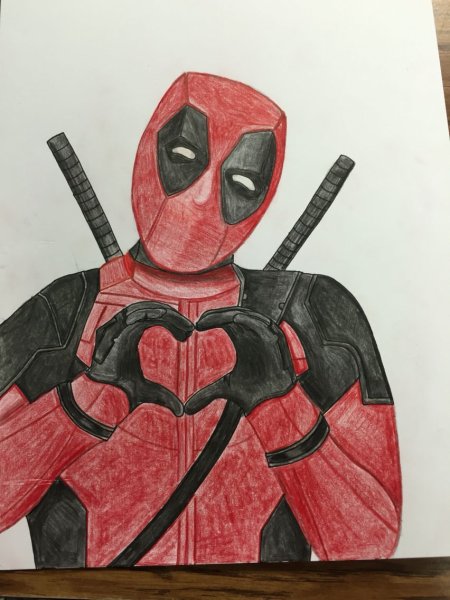 Дэдпул в цвете