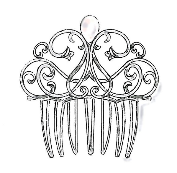 Прически карандашом в скетчбуке