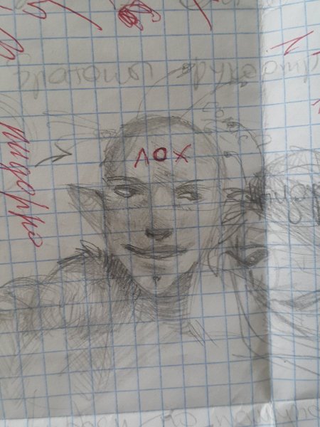 Нарисованный паспорт