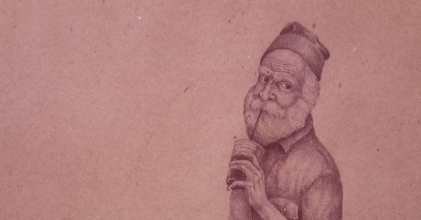 Египетский художник Мостафа Ходейр