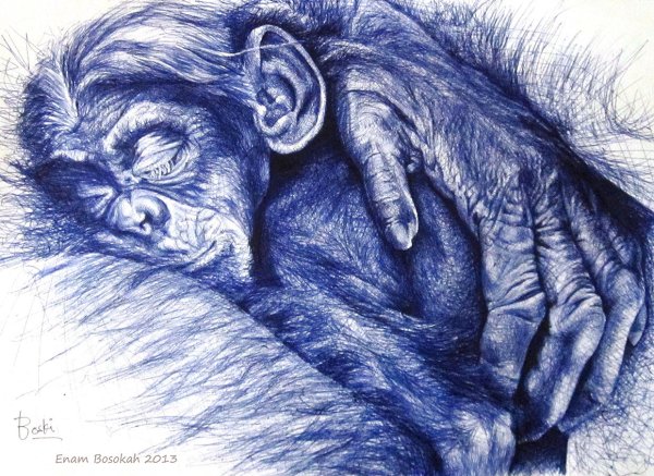 Наброски сельского пейзажа