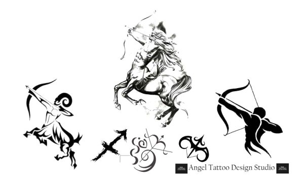 Кентавр с луком и стрелами