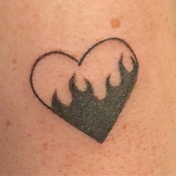 Маленькое легкое тату