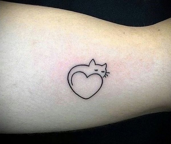 Милые тату легкие