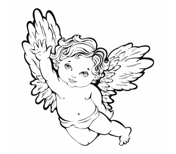 Ангелочек эскиз
