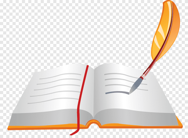 Раскрытая тетрадь и ручка