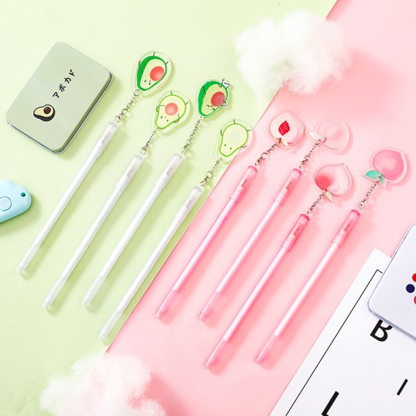 Ручки авокадо канцелярия