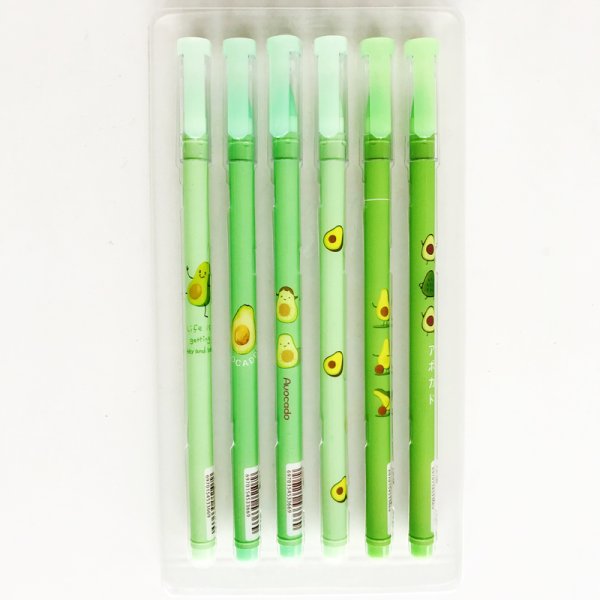 Ручка шариковая многоцветная авокадо арт. M11614