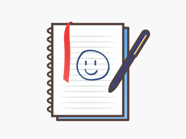 Блокнот иллюстрация