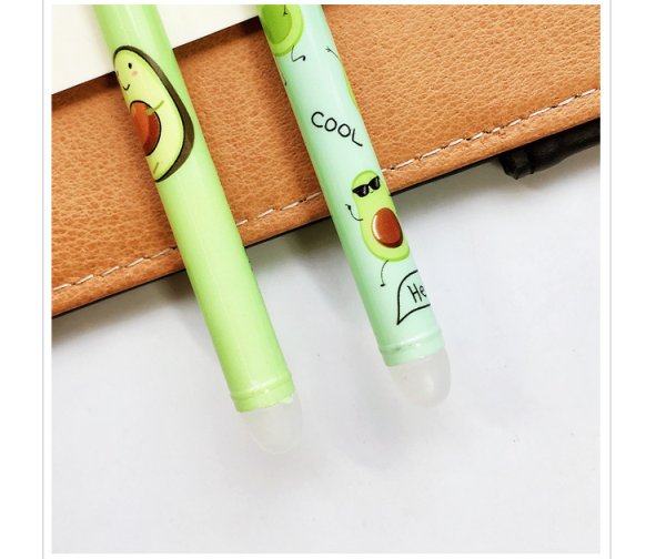 Блокнот авокадо с ручкой и замком