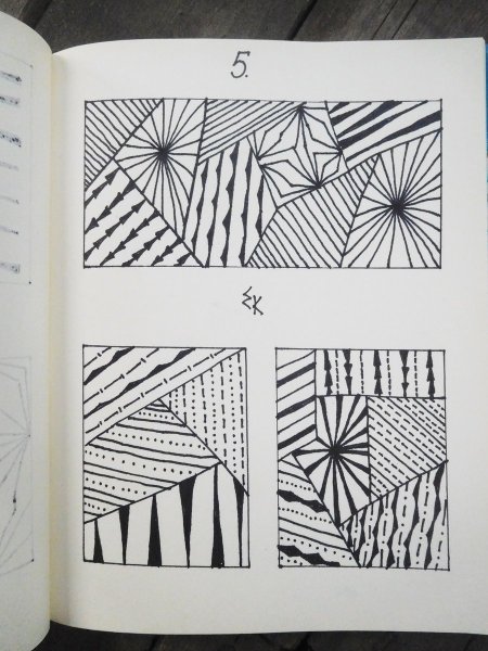 Упражнения для прямых линий в рисовании