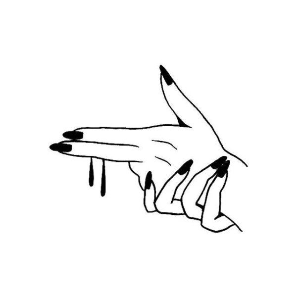 Маленькие рисунки для срисовки на руку