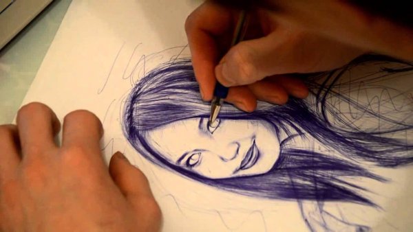 Научиться рисовать ручкой