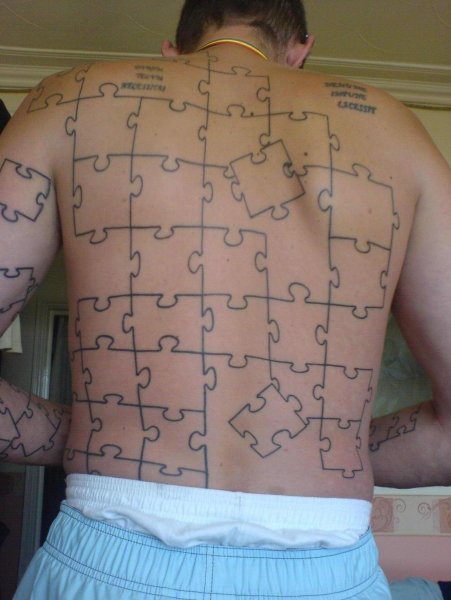 Тату пазл