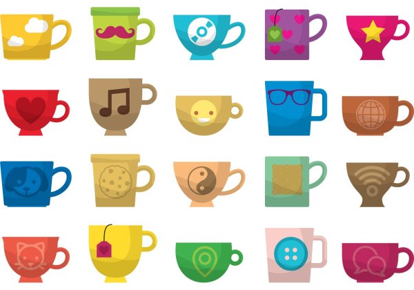 Кружка вектор