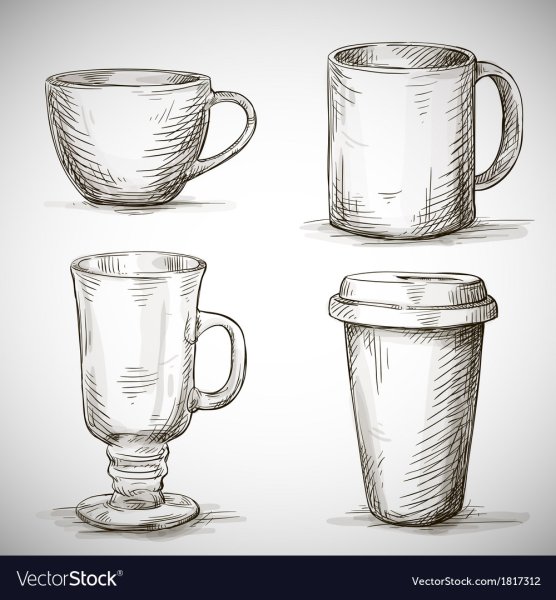 Зарисовка кружки