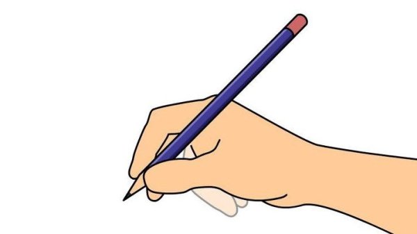 Как правильно держать карандаш