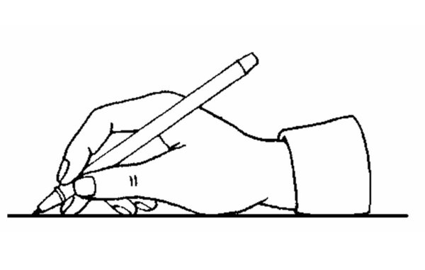 Правильно держать ручку