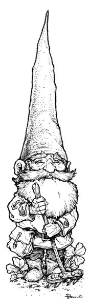 Эскиз гнома