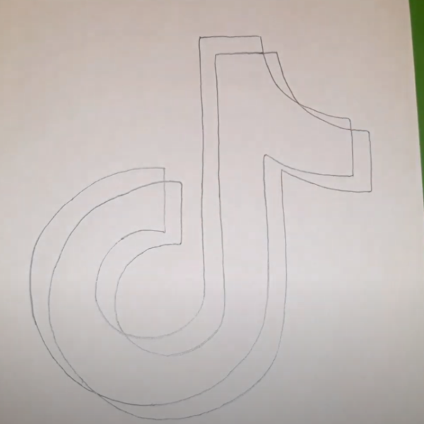 Рисование на бумаге для тик тока