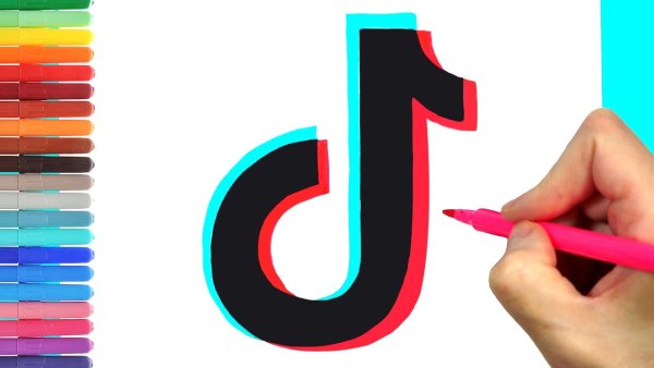 Лёгкие рисунки тик ток