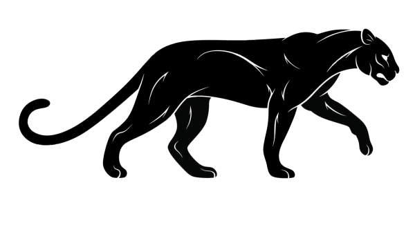 Силуэт пантеры