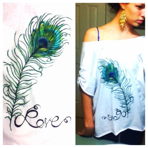 Красивые рисунки на футболку