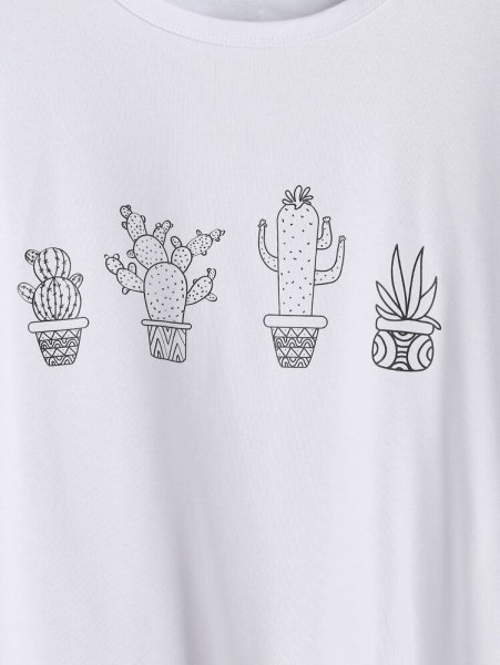 Минималистичные принты на футболках