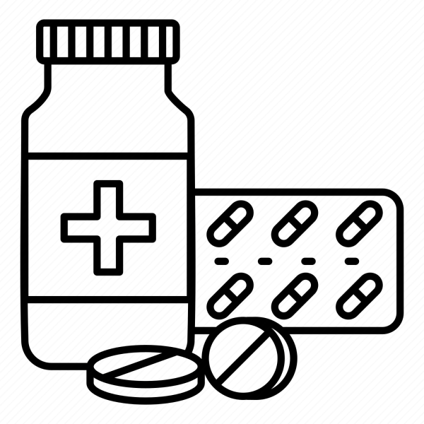 Раскраска лекарства