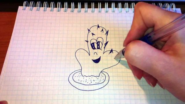 Рисунок ручкой для начинающих