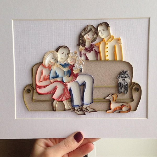 Поделка на тему семья