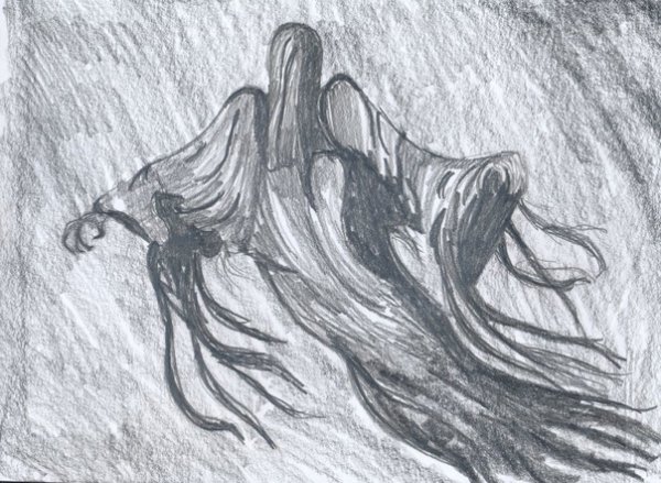 Вихрь ручкой рисунок