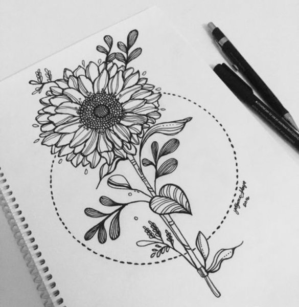 Рисунки для скетчбука