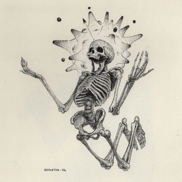 Кисть руки скелет