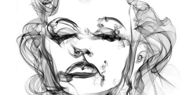 Дым нарисовать карандашом