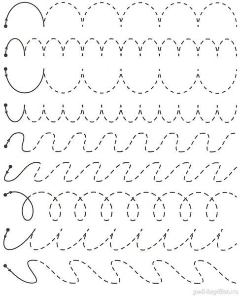 Упражнения для развития графомоторных навыков 5 лет