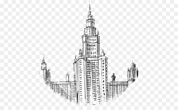 Сталинская высотка вектор