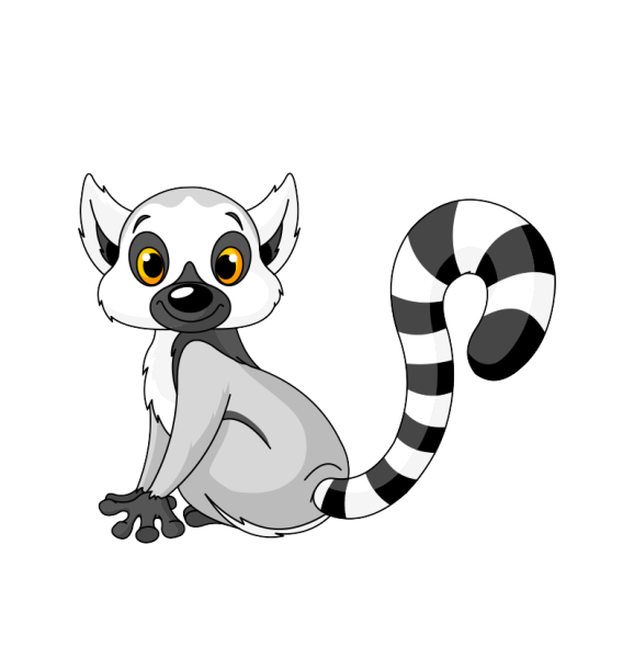 Лемур мультяшный