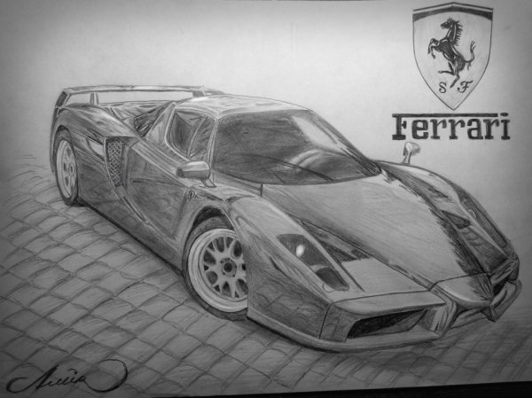 Феррари для рисования
